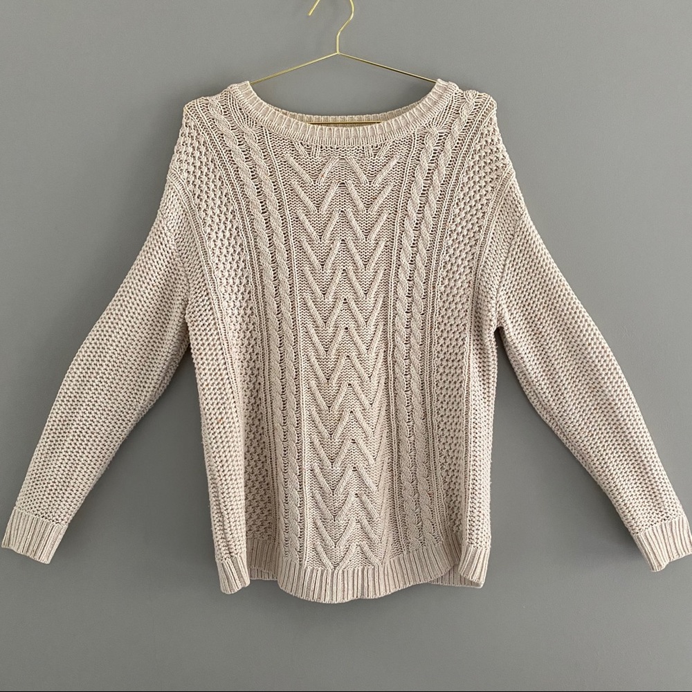URBAN OUTFITTERS Cable Knit Long Sweater